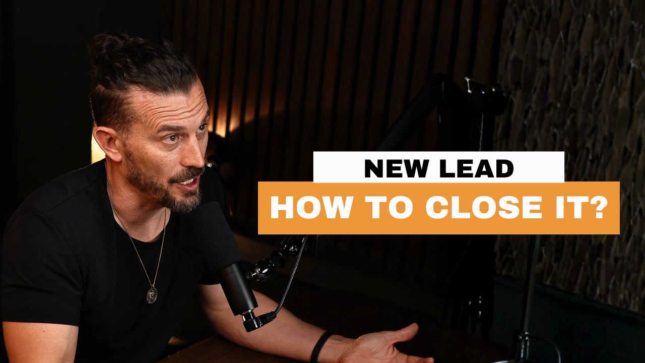 New lead - how to close it