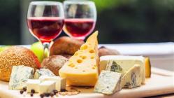 Wine & Cheese Display